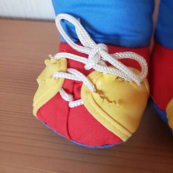 Disney Learn To Dress Me Plush Rubber Face  Mickey Mouse Doll 15" Vintage 80s - Picture 9 of 11